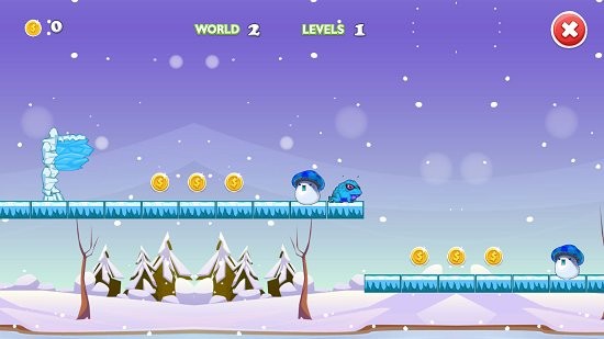 雪人疯狂跑酷游戏 v1.0 安卓版2