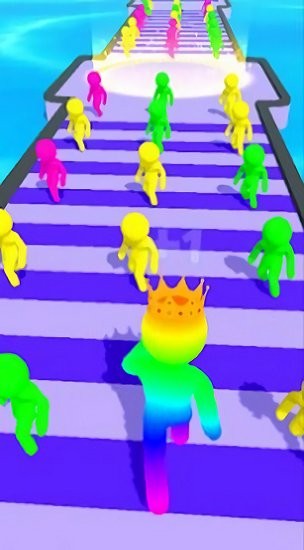 彩色跑步人群最新版(Color Run Crowd Switch) v0.4 安卓版1