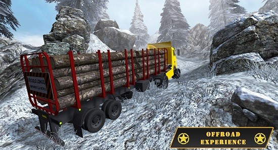 雪地卡车货运模拟器游戏(Snow Truck Cargo Simulator) v1.0 安卓版1