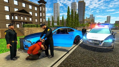 警車模擬器3d有摩托車3