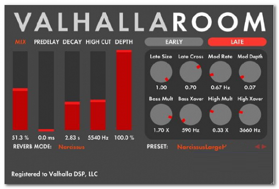 valhallaroom混响 v1.1.1 官方版0
