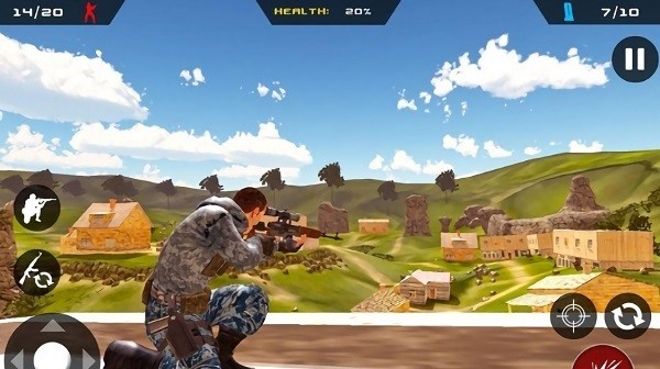 突击队战士手游(Sniper Ghost Fps Commando Warrior- Jungle Survival) v1.2.3 安卓版0