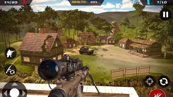突击队战士手游(Sniper Ghost Fps Commando Warrior- Jungle Survival) v1.2.3 安卓版2