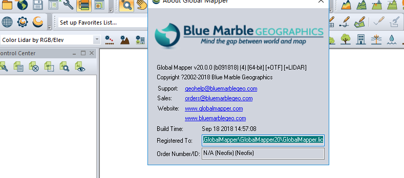 global mapper20中文版 v20.2 官方版0