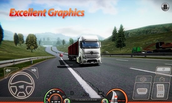 euro truck simulator 2(欧洲卡车模拟2) v2.0.7 安卓版0