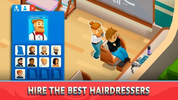 空閑的理發(fā)店大亨最新版(Idle Barber Shop Tycoon)2