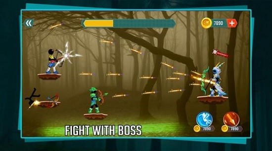 火柴射手战士官方版(Stickman Archer Warrior Bow And Arrow Shooting) v1.3 安卓版2