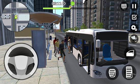 公交车模拟新年版游戏 v1.1 安卓版2