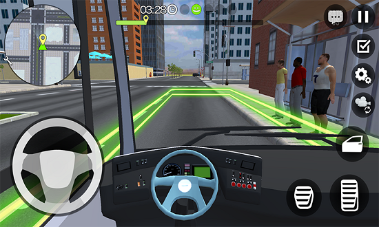 公交车模拟新年版游戏 v1.1 安卓版1