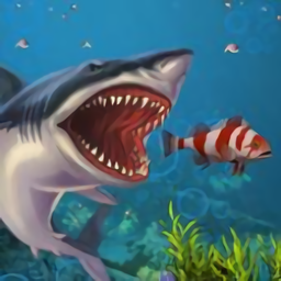 海洋鲨鱼模拟器游戏(Underwater Sea Monster Attack)