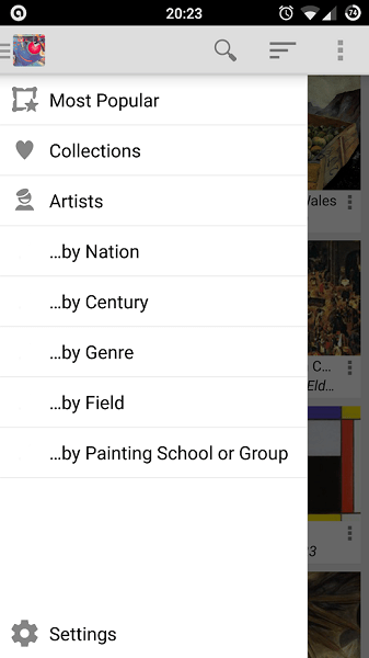 wikiart安卓app(Art-droid)3