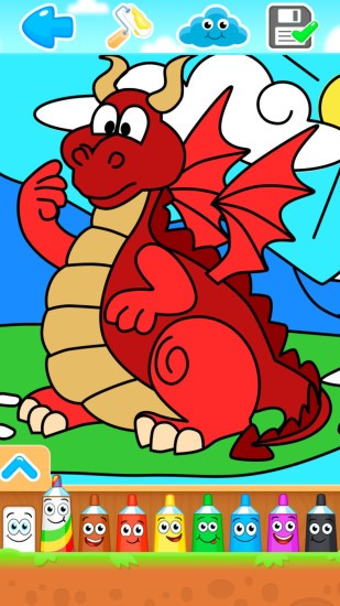 儿童画画恐龙世界游戏 v2.0 安卓版2