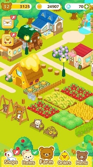 拉拉熊农场游戏(Rilakkuma Farm) v3.8.0 安卓版2