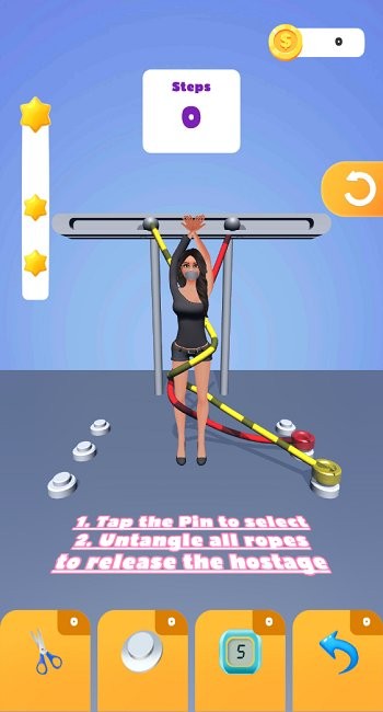 解绳救女孩(Rope Untangle Rescue) v0.0.3 安卓版2