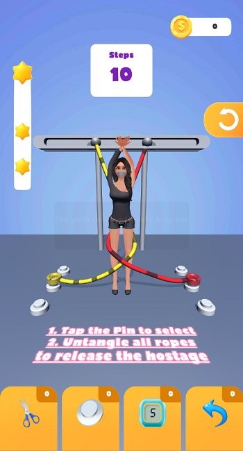 解绳救女孩(Rope Untangle Rescue) v0.0.3 安卓版1