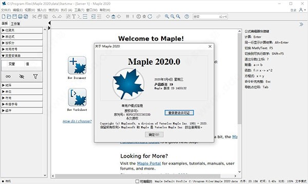 maple2020软件 中文版0