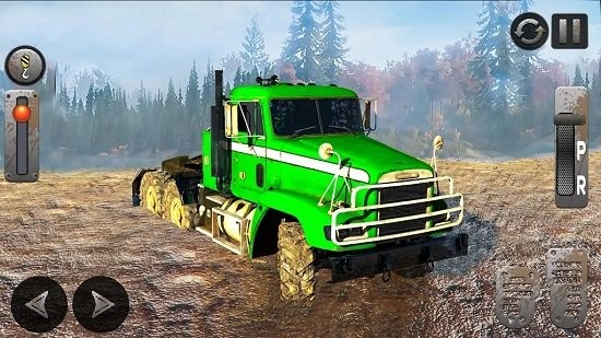 越野泥浆货运卡车游戏(Offroad Mud Driving Truck Games) v1.0 安卓版0