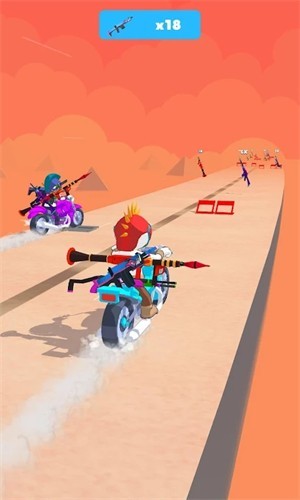 射击摩托狂怒突袭者(Shooting Bikes: Fury Raider) v0.0.8 安卓版1