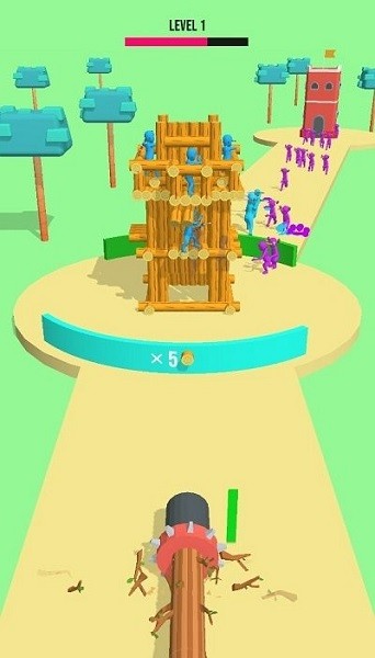 木材城堡手機(jī)版(Lumber Castle) v1.0.1 安卓版 1