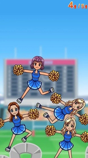 女子啦啦队叠罗汉(Stack up Cheerleaders) v0.5.0 安卓版2