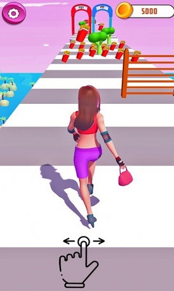 女孩挑战赛跑者(Girl RaceRun Challenge) v1.0.0 安卓版3