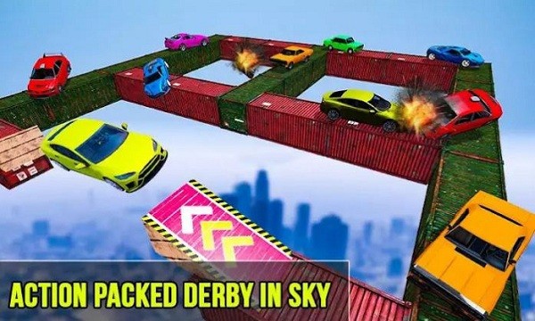 天空德比車禍特技(Sky Derby Car Crash Stunts)0