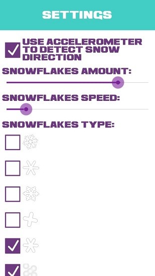 动态雪花壁纸app(Snow on Screen Winter Effect) v2.2 安卓版2