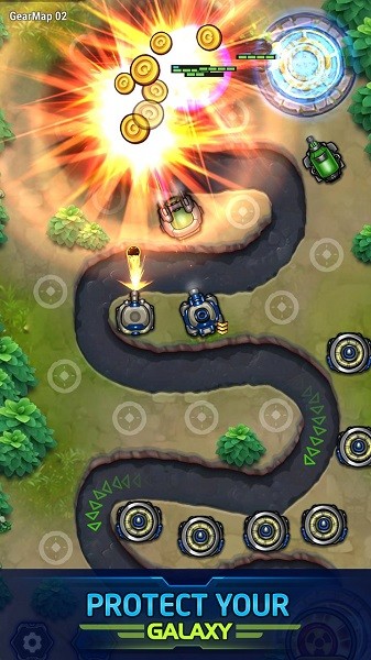 塔防銀河五號(Tower defense: Galaxy V) v1.1.1 安卓版 1