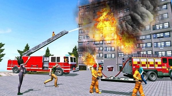 消防车救援模拟游戏 v1.0 安卓版1
