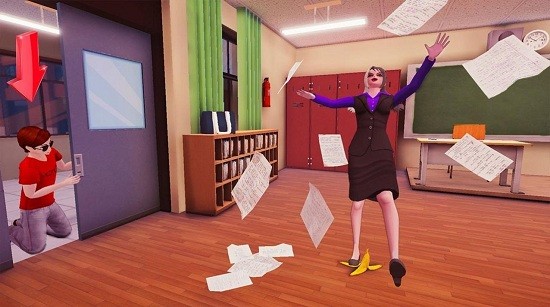 動漫驚悚學校教師3d(Anime Scary School Teacher 3D)2