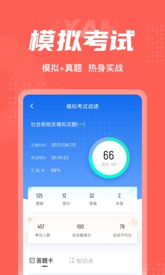 社會(huì)救助員考試聚題庫(kù)手機(jī)版 v1.5.5 安卓版 2