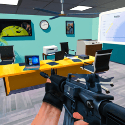 摧毁办公室游戏(Destroy Office: Stress Buster FPS Shooting Game)