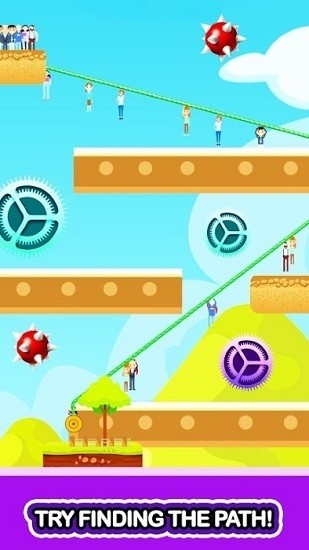 速滑救援冒险游戏(zipline rescue) v1.0.1 安卓版0