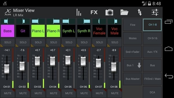 xair调音台软件安卓版 v1.5.5 手机版3