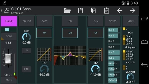 xair调音台软件安卓版 v1.5.5 手机版1