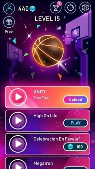 手控籃球手游(Dunk n Beat) v1.0.0 安卓版 0