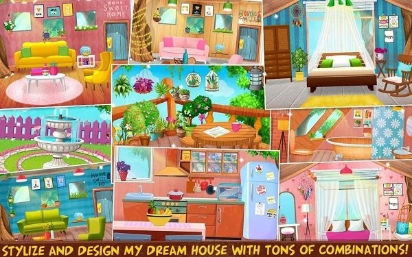 女孩家庭清潔和清理(My Dream House Makeover) v7.0.10 安卓版 1