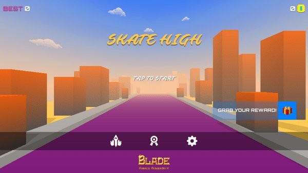 方塊世界滑板(Skate High) v2.0 安卓版 0