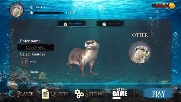 水獺模擬經(jīng)營游戲(the otter) v1.0.6 安卓版 1