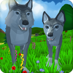 狼模拟器野生动物3D(Wolf Simulator: Wild Animals 3D)