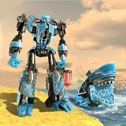 雷龙出击3D机器鲨游戏