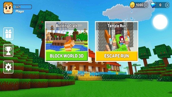 方块工艺世界3d游戏英语版(Block World 3D) v1.0.5 安卓版1