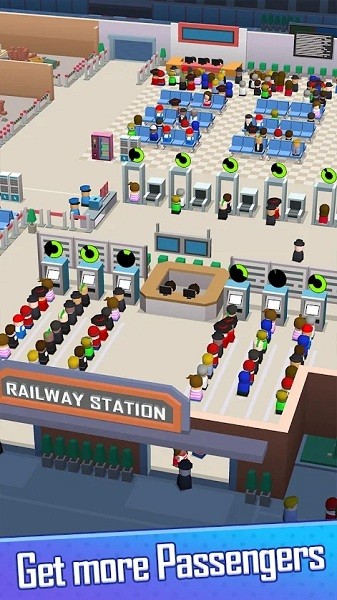 空閑的鐵路大亨游戲(Railway Tycoon) v1.280.5068 安卓版 1