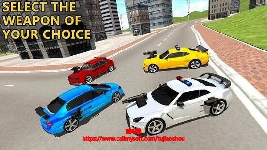 駕駛警車(chē)射擊中文版 v1.4 安卓版 1