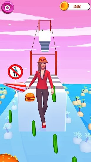 女子賽跑挑戰(zhàn)賽手游(Girl RaceRun Challenge) v1.0.4 安卓版 1