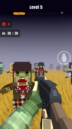 方塊人射擊僵尸手游(Blocky Gun warfare) v1.14 安卓版 0