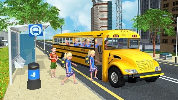 校车模拟驾驶3D手游 v1.1 安卓版3