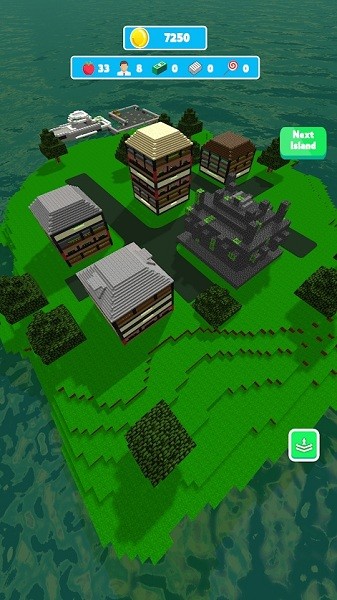 像素城市建設(shè)游戲(Island Craft 3D: City Build) v1.02 安卓版 1