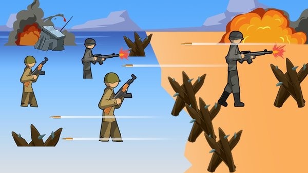 火柴人第二次世界大战游戏 v1.0 安卓版1