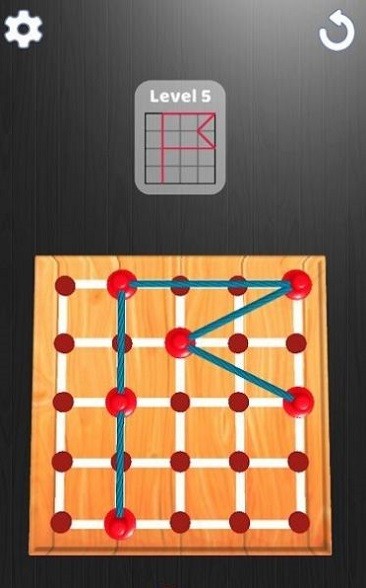 针串拼图游戏(Pin String Puzzle) v1.4 安卓版1